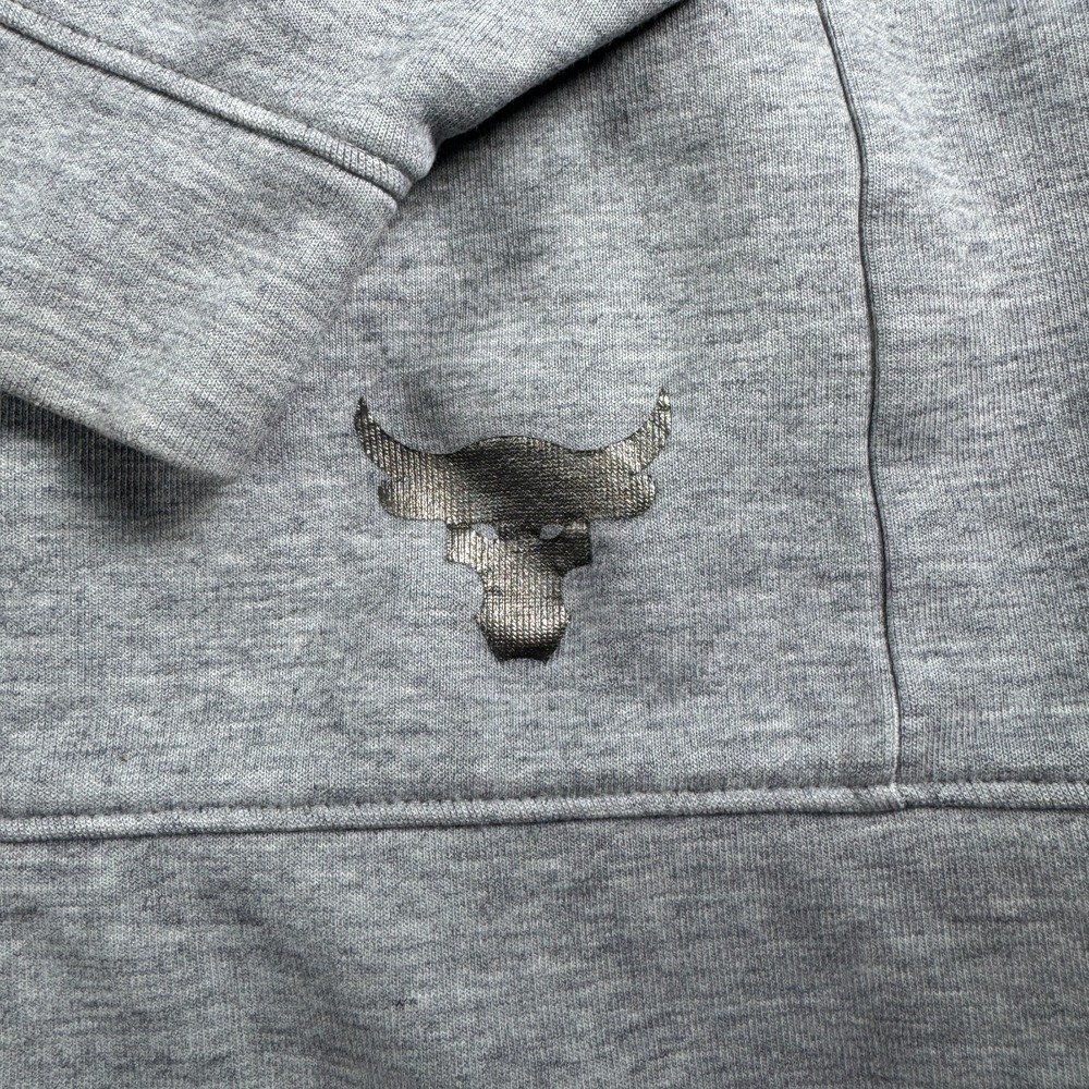 Under Armour Project Rock‎ Oversized All Day Hustle Hoodie Women's Large Gray - Picture 4 of 12